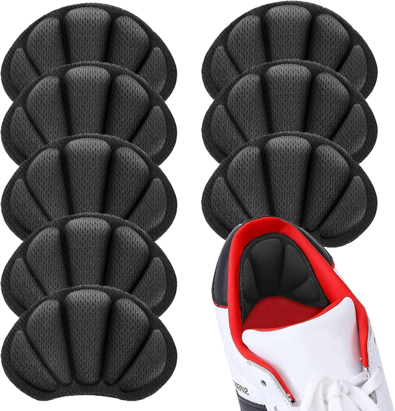 8PCS Heel Pads,Heel Grips Inserts,Reusable Heel Guards Liners,Mesh Self-Adhesive Item image 9