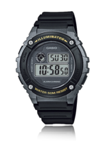 Casio Digital Men&#39;s Watch W-216H-1B - £26.40 GBP