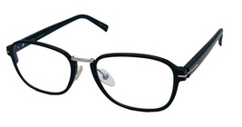 Tumi Mens Black Blue  Plastic Rectangle Eyewear Frame  VTU 023  52mm - $89.99