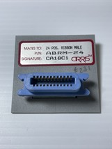 Cirris Systems ABRM-24 CA18C1 Mates to 24 Pos Continuity Tester Adapter ... - $19.80