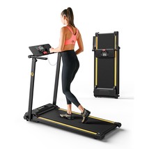 2.25Hp Folding Treadmill For Home With 12 Hiit Modes, Compact Mini Tread... - $448.39