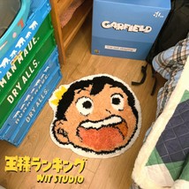 Cartoon Anime Rug, Ranking of Kings rug, Bojji Plush Fluffy carpet, Cute  - £56.07 GBP