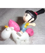 Despicable Me Agnes &amp; Fluffy Unicorn Train Piece McDonald’s Happy Meal T... - $74.63 MXN