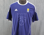 Team Scotland Jersey -2010 Home Jersey by Adidas - Men&#39;s Large - £58.63 GBP