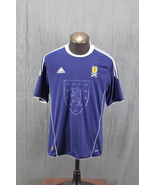 Team Scotland Jersey -2010 Home Jersey by Adidas - Men&#39;s Large - £59.95 GBP