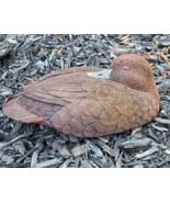 Jim Palmer Signed Resin Duck Red Head Hen #6 Decoy 6 in Carved Figure - £31.15 GBP