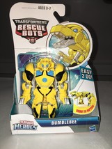 Transformers Rescue Bots Playskool Heroes Bumblebee Robot to Raptor Toy - NIB - £15.98 GBP