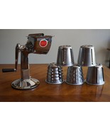 King Kutter Healthy Gourmet Kitchen Cutter Food Processor 5 Cones &amp; Fing... - €46,70 EUR