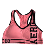 AERO 87 Sports Bra Size Medium Aeropostale Orange Black Lightweight Form... - €11,25 EUR