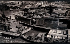 Vintage Photo; Canton Harbor; Canton, China; Circa 1912 - £12.02 GBP