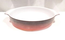 VTG Anchor Hocking Fire King 1 1/2 QT  Ovenware Baking Dish Red Black 429 RARE! - £20.18 GBP