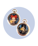 Alice in Wonderland Through the Looking Glass Disney Pin: Red Queen, Tim... - $119.52 CAD