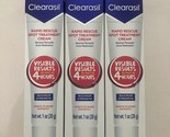 3 Pack - Clearasil Rapid Rescue Spot Treatment Cream, 1 oz ea, Exp 09/2024 - $17.09