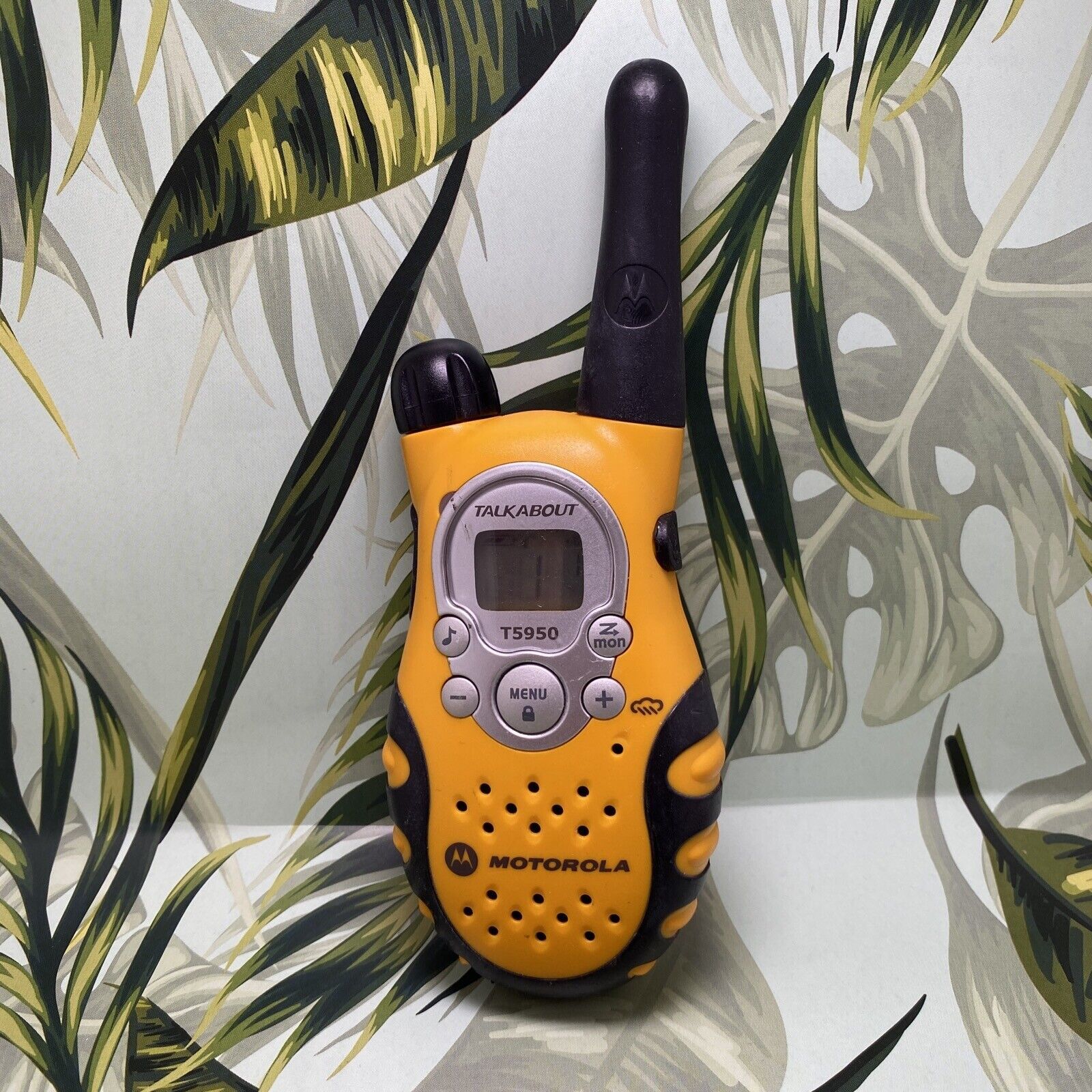 Primary image for Motorola Talkabout T5950 2-Way Radio Walkie Talkies - Single Yellow TESTED Works