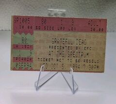Vintage Grateful Dead Ticket Used October 5th 1994 At The Spectrum Adult... - $28.70