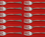 Eighteenth Century by Reed and Barton Sterling Silver Salad Fork Set 12p... - $949.41