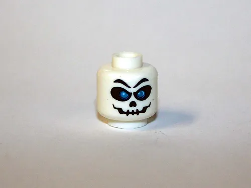 SLK Skeleton Skull Head DIY (Style) Minifigure Custome - $3.50