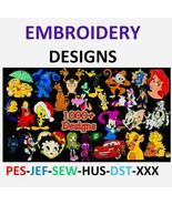 Embroidery Designs PES JEF HUS Disney Marvel Star Wars Embroidery Design... - $23.43 CAD+