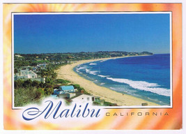 Postcard Greetings From Malibu California Point Dume - $3.95