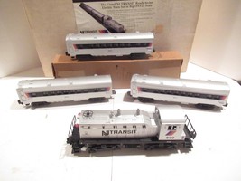 LIONEL- 11828- NEW JERSEY TRANSIT PASSENGER TRAIN SET- 0/027 SCALE-NEW- SH - $331.55