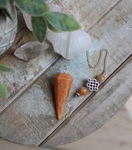 Sunstone Pendulum by Imogen Designs ~ Prosperity &amp; Calmness ~ - $474.03 MXN