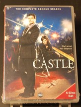 Castle: The Complete Second Season (DVD, 2010, 5-Disc Set) **SEALED** - £3.72 GBP