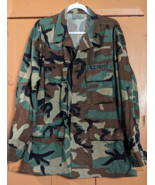 US Army Camo Combat Coat Jacket Hot Weather Woodland 8415-01-390-8553 La... - £15.17 GBP