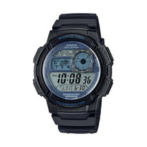 Casio AE1000W-2A2V Men&#39;s World Time Digital Sport Watch, Blue - £22.22 GBP