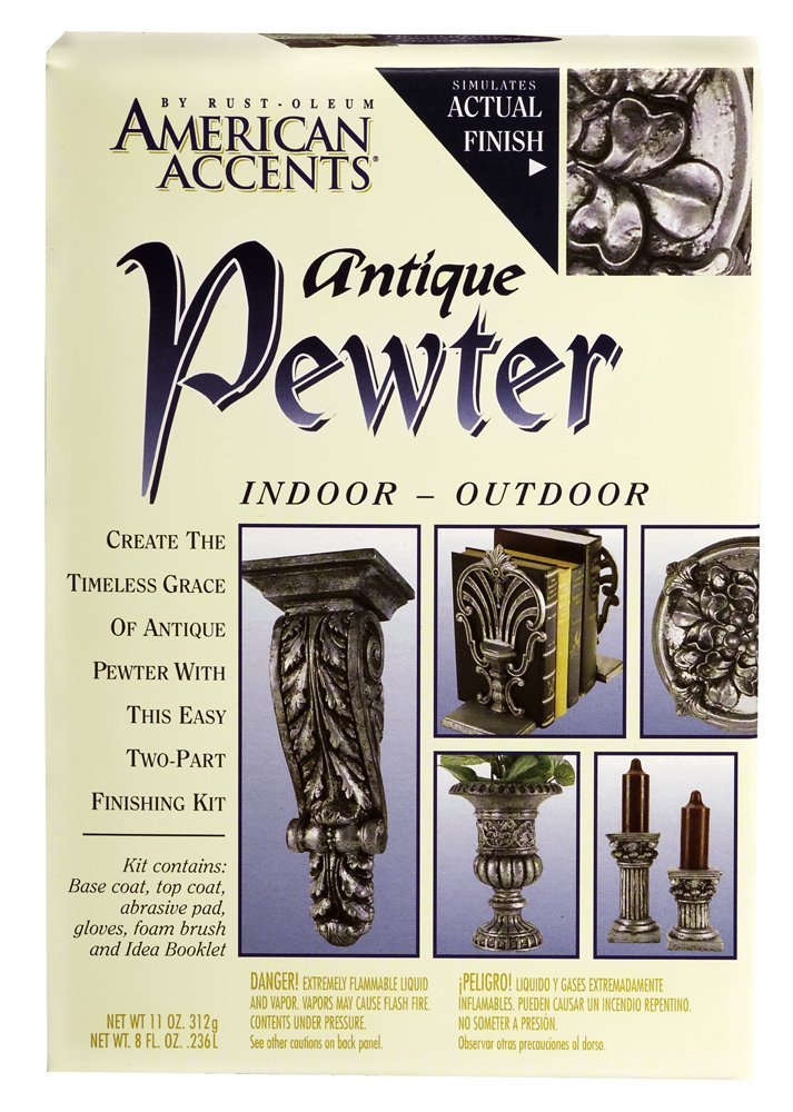 Primary image for Rust-Oleum 7983955 2-Part Decorative Finishes Half Pint and Spray Kit, Antique P