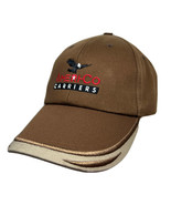 Ameri-Co Carriers Eagle Logo Trucking Company Scottsbluff NE Brown Hat Cap - £11.65 GBP
