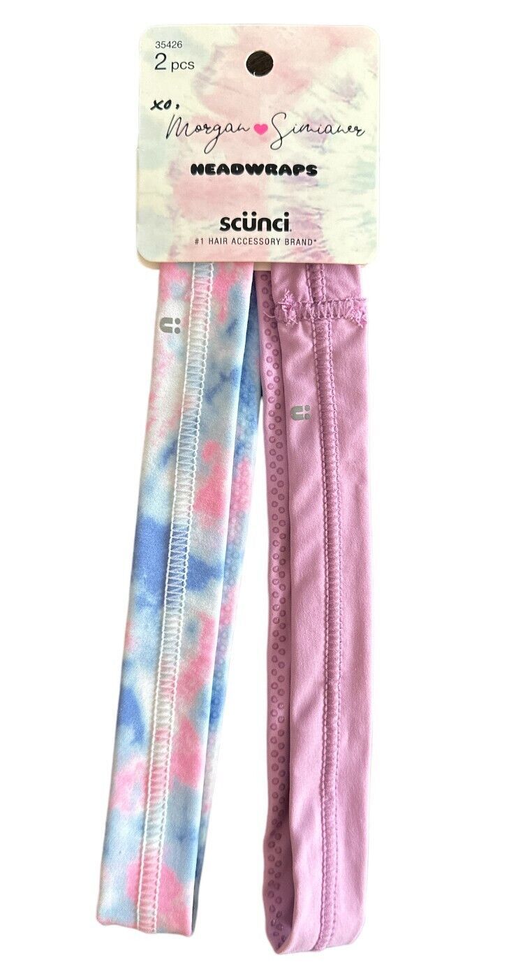 2 Pack Scunci Morgan Simianer Headwraps - 35426 Multicolor - $4.94