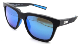 Costa Del Mar Sunglasses Pescador 55-17-140 Net Dark Gray / Blue Mirror ... - $215.60