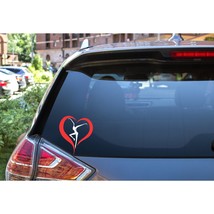 Dave Matthews Band DMB Fire Dancer Heart Love Vinyl Decal Sticker Car Window Lap - £4.87 GBP