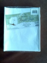 Westrim Crafts Pack of 20 Sheets - 40 Pages for 8.5&quot; x 11&quot; Strap Hinged ... - $19.75