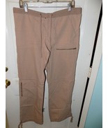 Old Navy Low Waist Khaki Cargo Pants Size 12 Women&#39;s EUC - $30.77 CAD