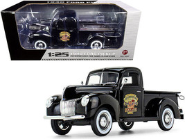 1940 Ford Pickup Truck Black The Busted Knuckle Garage 1/25 Diecast Car First Ge - $67.92