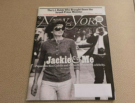 New York Magazine Jackie Kennedy, Ron Galella, Paparazzi; Ed Helms; Sept... - £15.16 GBP