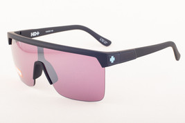 SPY FLYNN 5050 Matte Black / HD Rose Silver Sunglasses 6700000000051 134mm - $146.02