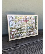 Unopened Cobble Hill 1000 Piece Jigsaw Puzzle &quot;More Teacups&quot; - $27.16 CAD