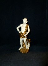 Capodimonte Bisque Figurine Sculpture Italian Art Nouveau #7556 - £23.73 GBP