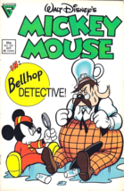 Walt Disney&#39;s Mickey Mouse &quot;Bellhop Detective&quot;  #251 Oct 1989 Comic Glad... - £7.04 GBP