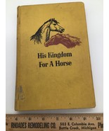 Wyatt Blassingame - HIS KINGDOM FOR A HORSE - 1957 BCE - $9.90