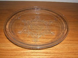 VINTAGE DEPRESSION PHILBE SAPPHIRE BLUE FIRE KING 9&quot; GLASS PIE PLATE DISH - £10.08 GBP