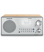 Sangean HDR-18 HD Radio/FM-Stereo/AM Wooden Cabinet Table Top Radio, Walnut - £140.72 GBP