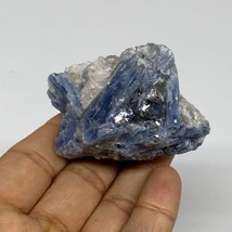 106.9g, 2.4&quot;x1.5&quot;x1.4&quot;, Rough Raw Blue Kyanite Chunk Mineral @Brazil, B32854 - £17.40 GBP