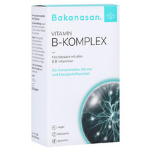 Bakanasan Vitamin B Complex Capsules 60 pcs - £51.31 GBP