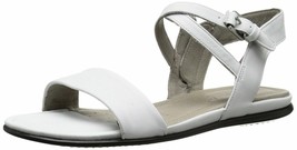 ECCO Womens Touch Ankle Gladiator Sandal - White Leather - EU 41 10 - 10.5 - $50.49