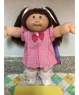 Vintage Cabbage Patch Kid Girl Brown Hair Brown Eyes Head Mold #3 1984 - $325.00