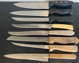 Kitchen Knives Lot Vintage Made in USA Japan Ekco Eterna Russell Farberware - $4.33