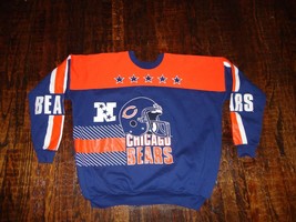 Vintage 90s Chicago Bears All Over Print Crewneck Sweatshirt XL - £89.55 GBP